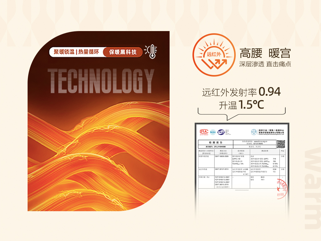 【经期暖宫款】远红外+暖宫｜1+1>2 的呵护