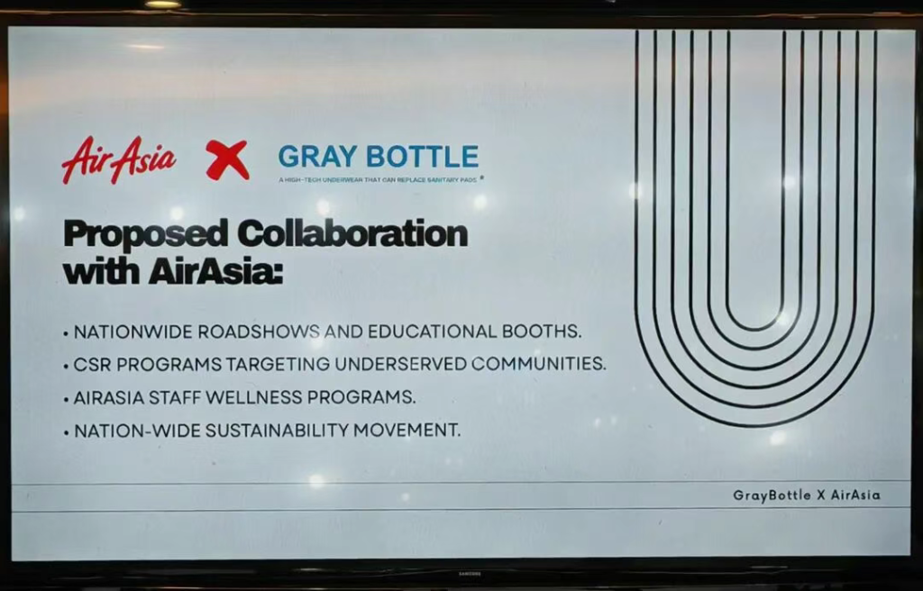 秘伴裤携手亚洲航空：以爱守护女性，以行动关爱地球！